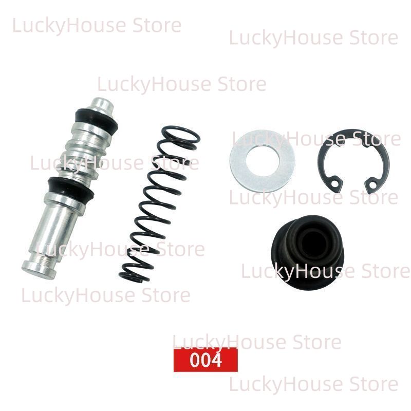 Brake Disc Motorcycle - 12.7mmネジ式ブレーキマスターシリンダーピストン修理キット 5個入り バイク・電動スクーター用ディスクブレーキ用