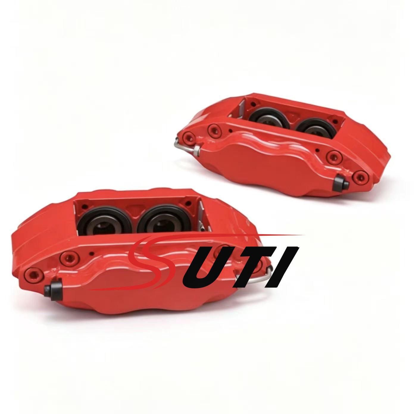 Forged Front Brake Caliper 4 Piston - CR-V、CRZ、SUV用、高性能レーシングブレーキキャリパーキット（フロント、鍛造、7600、4ピストン、ディスク付き）