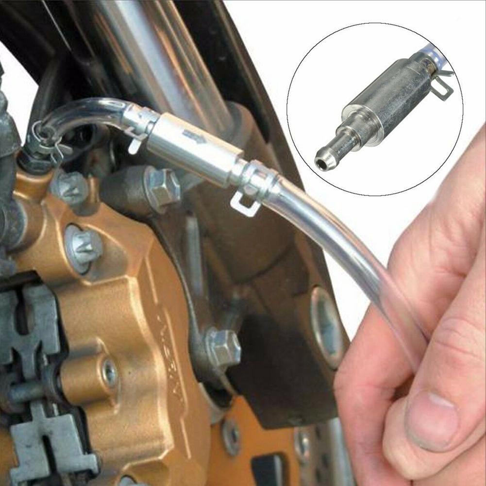 Brake Fluid - 油圧ブレーキブリーダーツールロック可能な自動車ブレーキ液ブリーダー出血ホースノンリターン一方向チェックバルブ付き