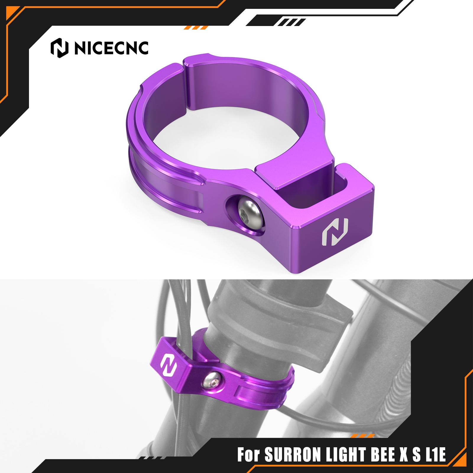 NICECNC Surron Light Bee X S L - Motorcycle Brake Cable のレビューと価格