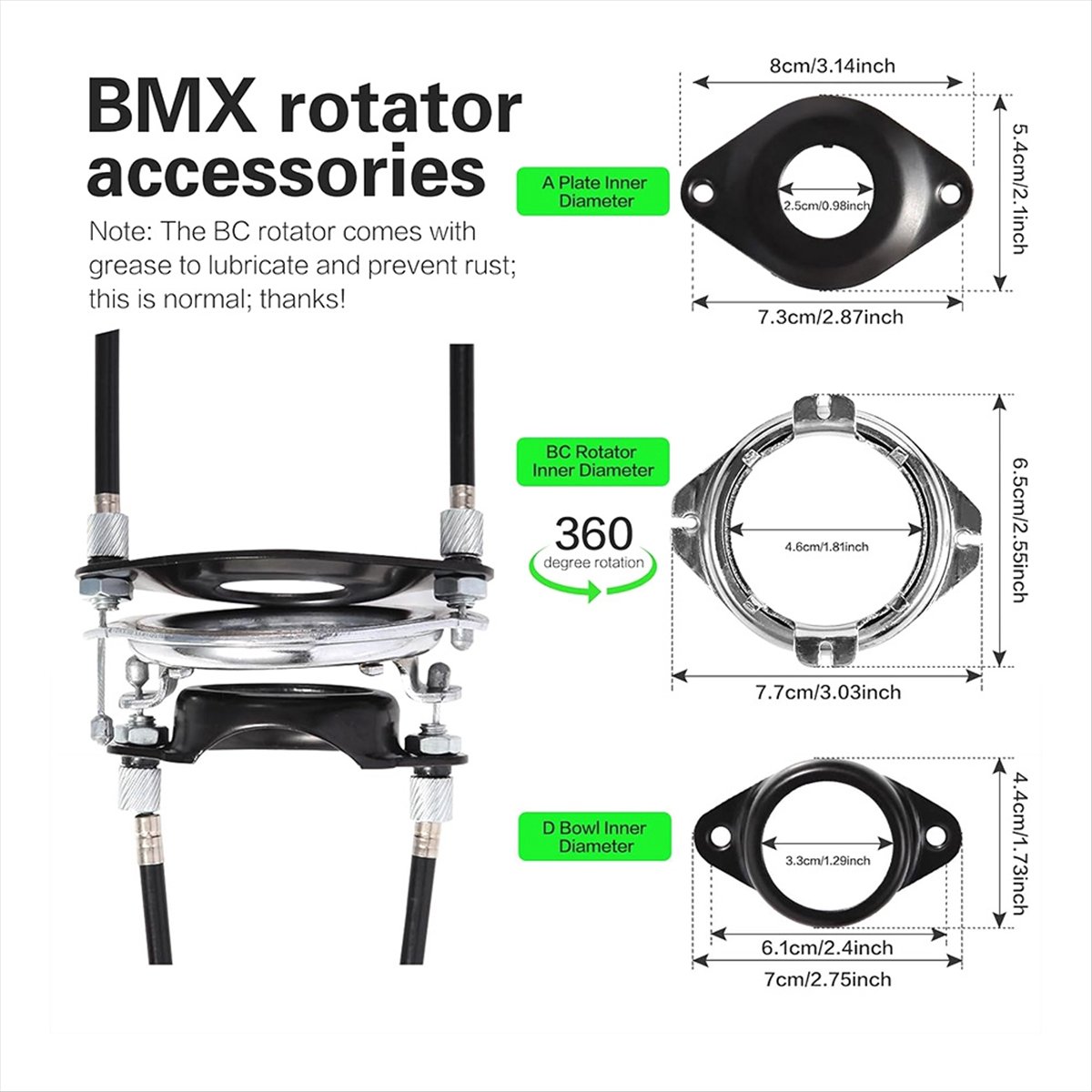 A61P バイク ジャイロ ブレーキ ケーブル フロント + - Brake Rotor のレビューと価格