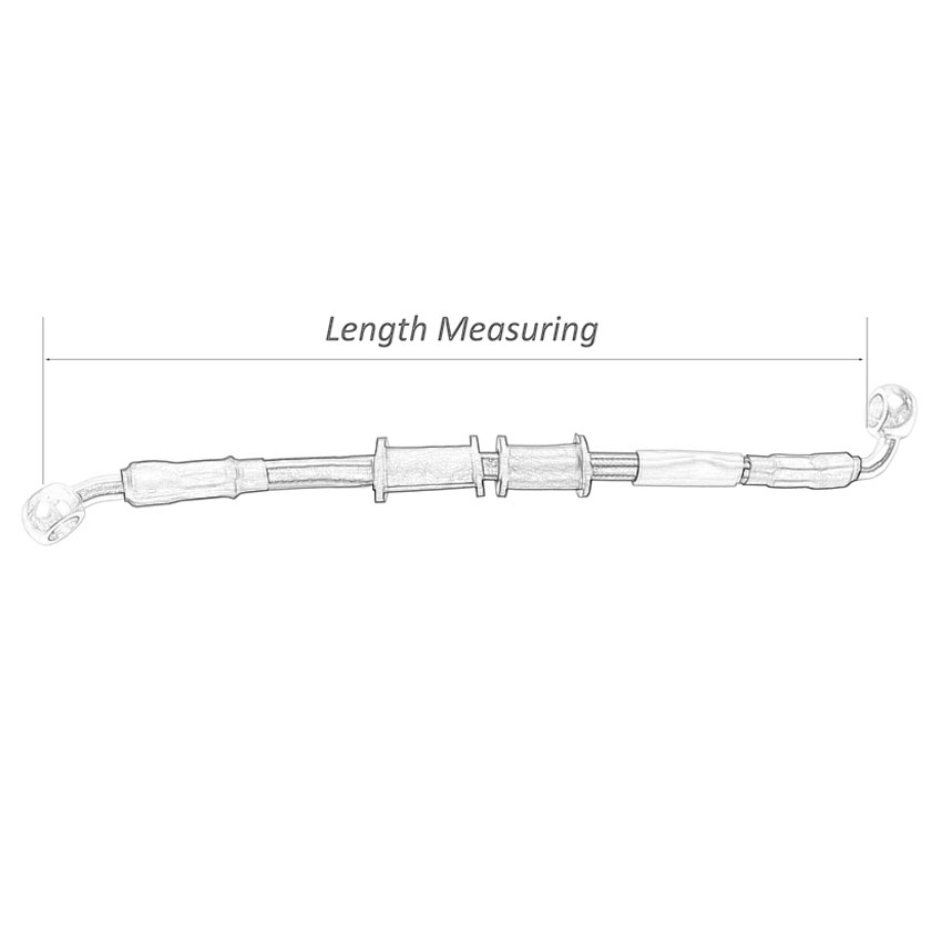 スズキカワサキおよびヤマハ用油圧ブレーキホース,ドットライン - Motorcycle Brake Cable のレビューと価格