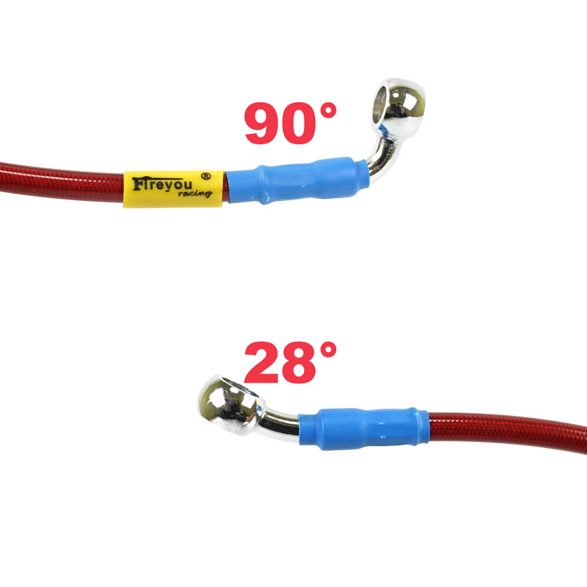 スズキカワサキおよびヤマハ用油圧ブレーキホース,ドットライン - Motorcycle Brake Cable のレビューと価格